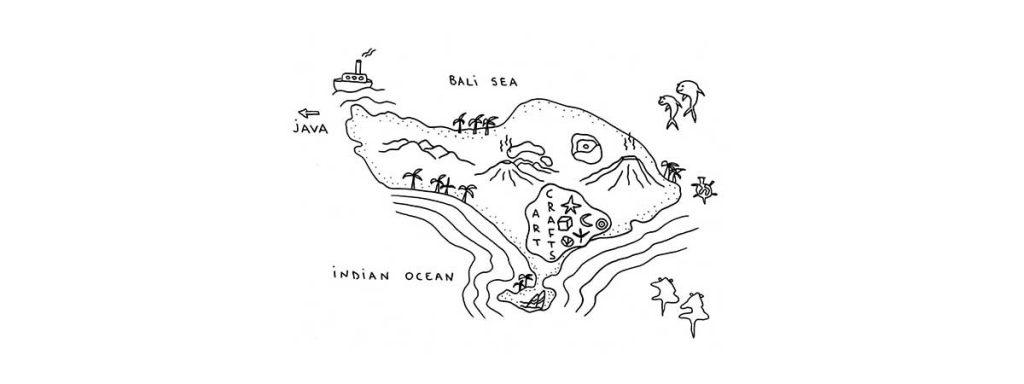 graphic image of Bali 